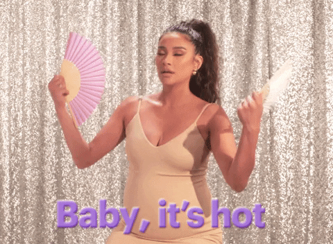 Its Hot Shay Mitchell Canadian Actress Fan GIF