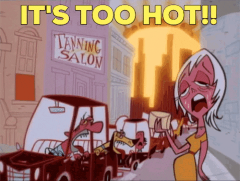 Its Hot The Powerpuff Girls Heat Wave GIF
