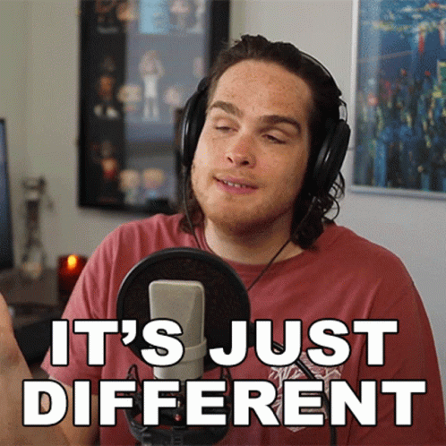 Its Just Different Sam Johnson GIF