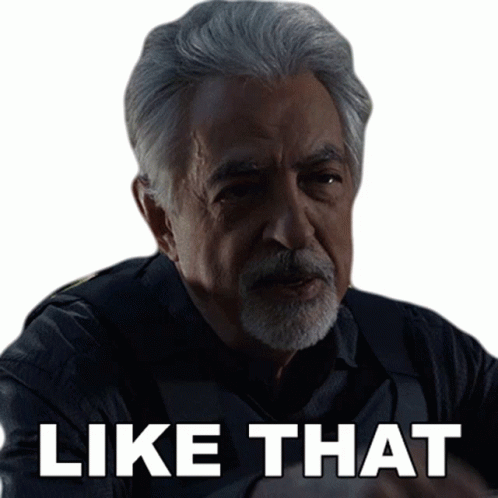 Its Like That David Rossi Pointing GIF