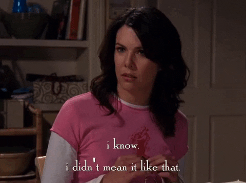 Its Like That Gilmore Girls GIF