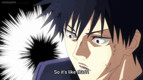 Its Like That Megumi Fushiguro GIF