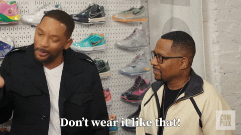 Its Like That Will Smith Wearing Shoes GIF