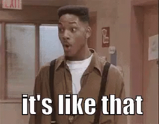 Its Like That Young Will Smith Mouth Open GIF