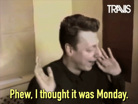 Its Monday Realization GIF