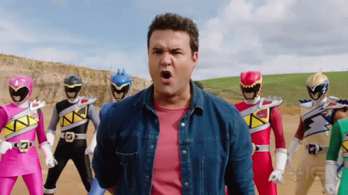 Its Morphin Time Austin Saint John GIF