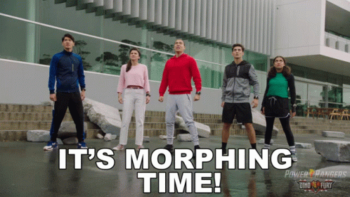 Its Morphin Time Power Ranger GIF