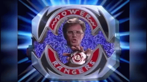 Its Morphin Time Power Ranger David Yost GIF