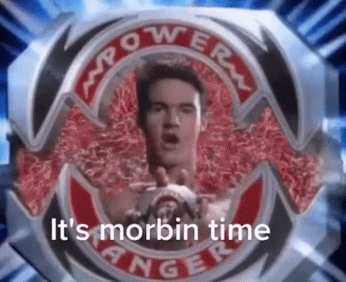 Its Morphin Time Power Ranger Group GIF