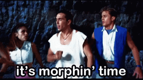 Its Morphin Time Scene From Mighty GIF