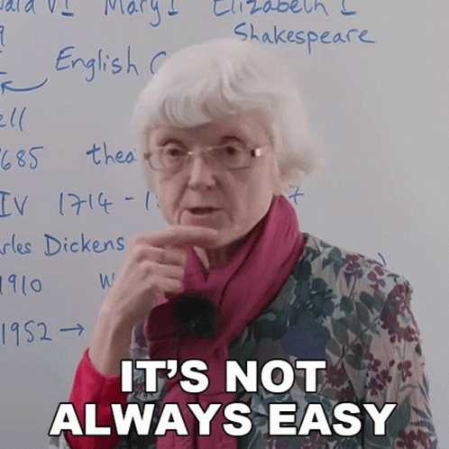 Its Not Always Easy Great Minds GIF