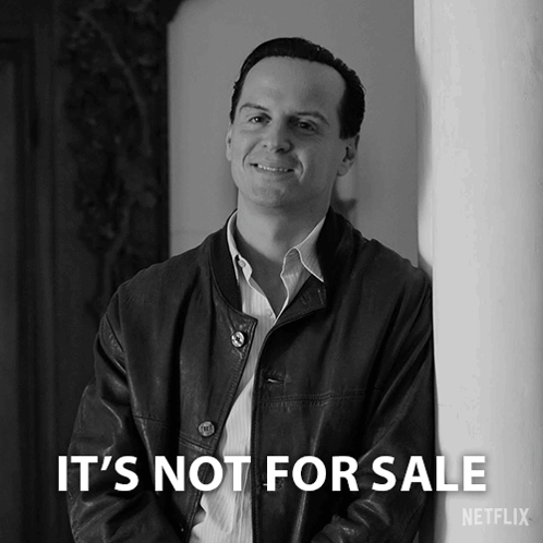 Its Not For Sale Tom Ripley GIF