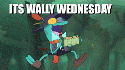 Its One-eyed Wally Wednesday GIF
