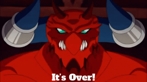 Chaotic Chaor Says Its Over GIF