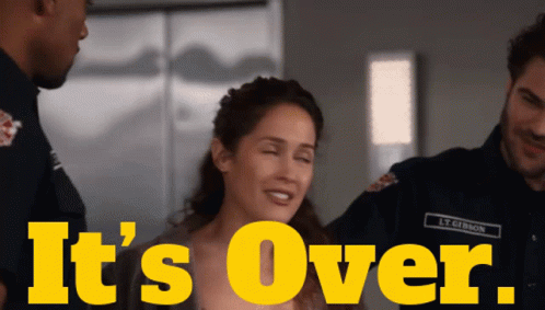 Its Over Girl With A Cop GIF