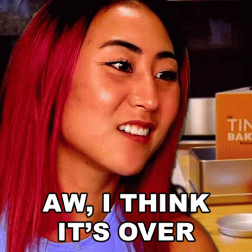 I Think Its Over Now Lizzy Capri GIF
