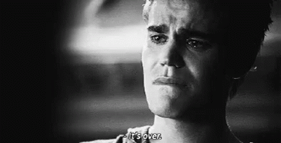 Its Over Man Crying GIF