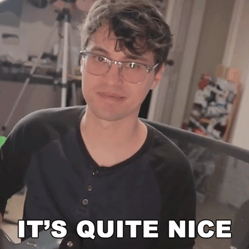 Its Quite Nice Hunter Engel GIF