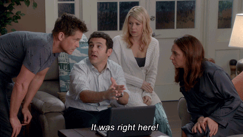 Its Right Here And Now Its Gone GIF