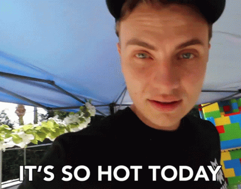 Its So Hot Carter Sharer GIF