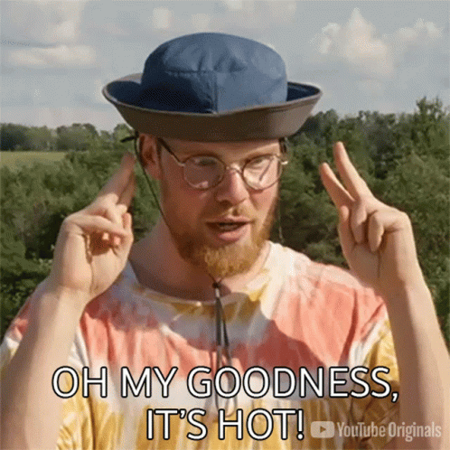 Its So Hot Gregory Brown GIF