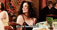 Its The Humidity Courteney Cox GIF
