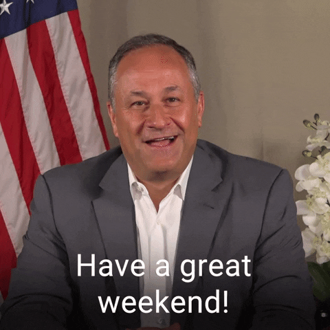 Its The Weekend Douglas Have A Great Weekend GIF