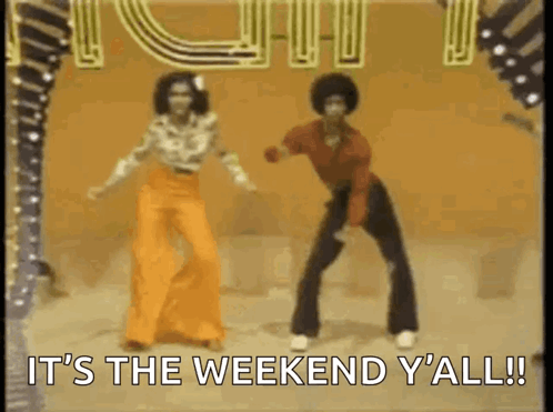 Its The Weekend Soul Train Grooving GIF
