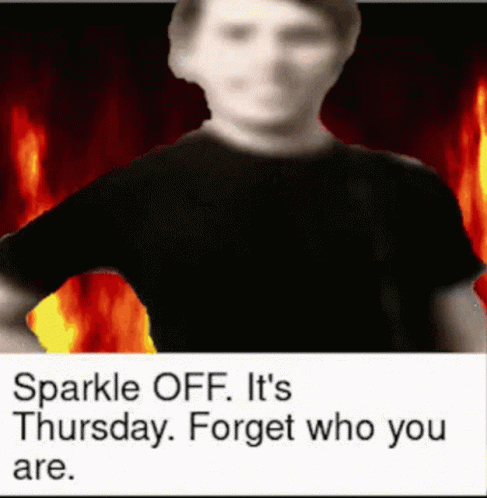 Its Thursday Jerma985 Fire Background GIF