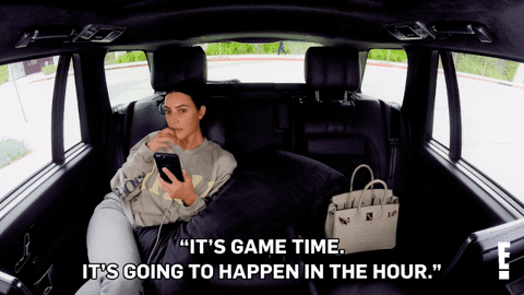 Its Time To Play The Game Kim Kardashian GIF