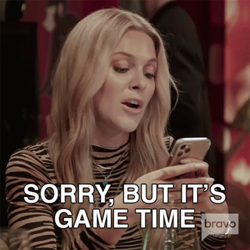 Its Time To Play The Game Real Housewives GIF