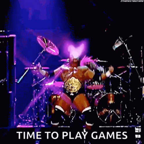 Its Time To Play The Game Wrestlemania GIF