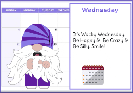 Its Wacky Wednesday Be Happy GIF