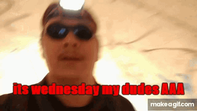 Its Wednesday Aaa Shades On Gif GIF