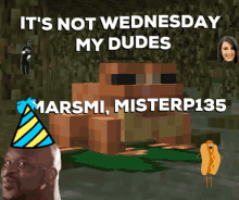 Its Wednesday My Dudes Marsmi Mister P135 GIF