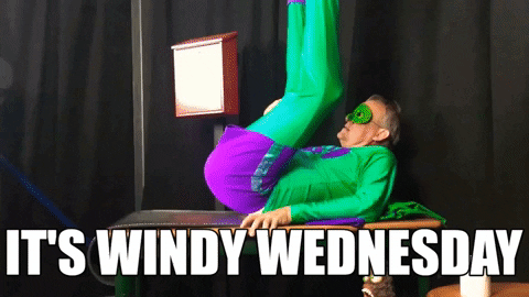 Its Wednesday Windy GIF