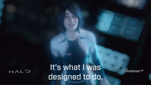 Its What I Do Cortana Halo Alpha GIF