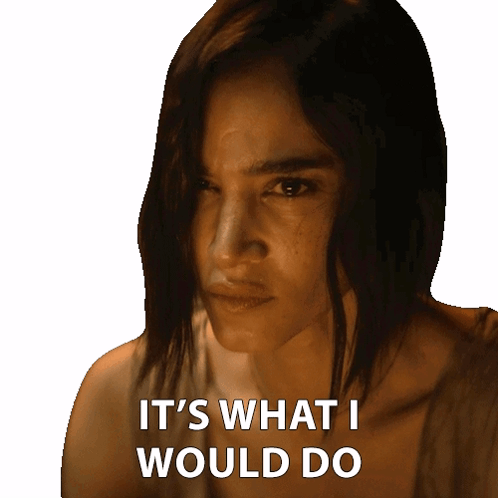 Its What I Do Fierce Eyes Sofia Boutella GIF