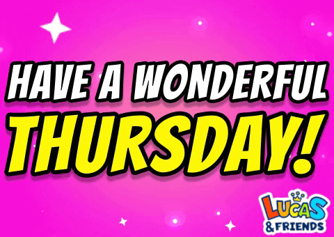 Its Wonderful Thursday Sparkles GIF
