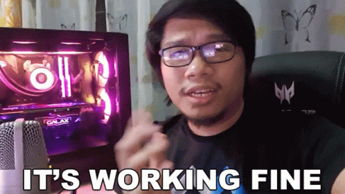 Joseph Saratan Its Working Fine GIF