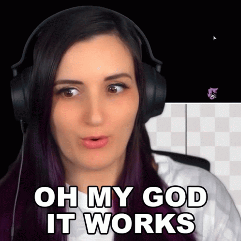 Lauren Oh My God Its Working GIF