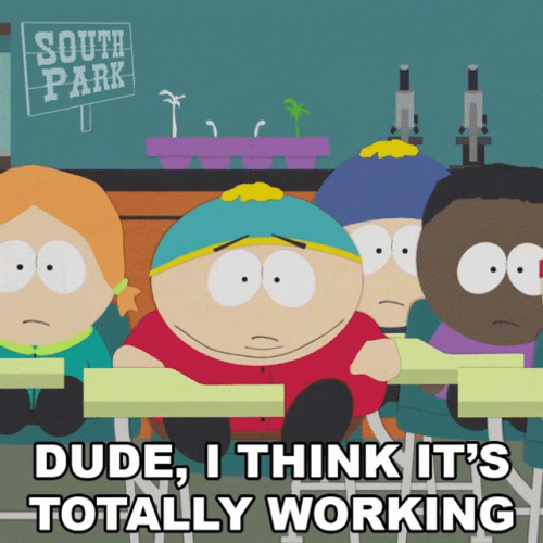 Its Working Eric Cartman With His Classmates GIF
