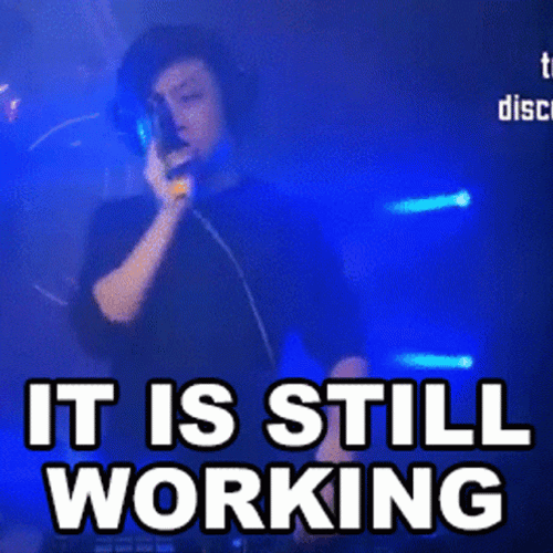 Its Working Teen Guy Singing GIF
