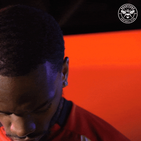 Ivan Toney Footballer Close Up Shot GIF