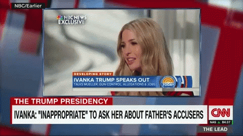 Ivanka Trump Speaks Out On Cnn Today GIF