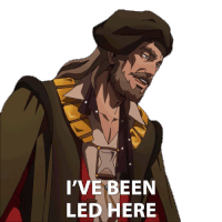 Ive Been Led Here Saint Germain Sticker GIF