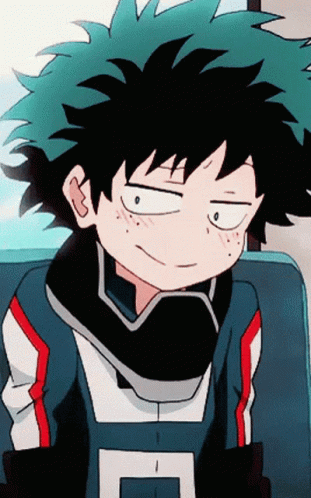 Izuku Midoriya Serious Face GIF