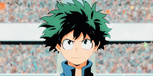 Izuku Midoriya Walking Up The Stairs GIF