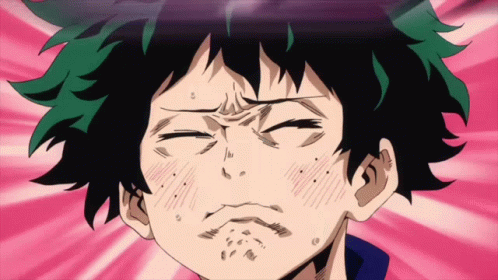 Izuku Midoriya The Pressure Being Number 1 GIF