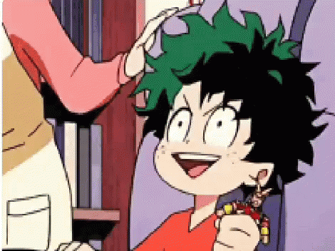 Izuku Midoriya Banging Head On Desk GIF